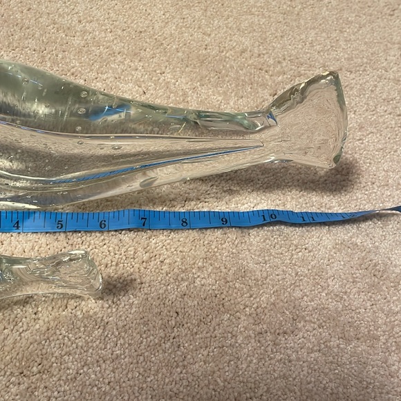 Pair of Fish - Bubbled Glass - think were from West Elm? - Picture 3 of 5